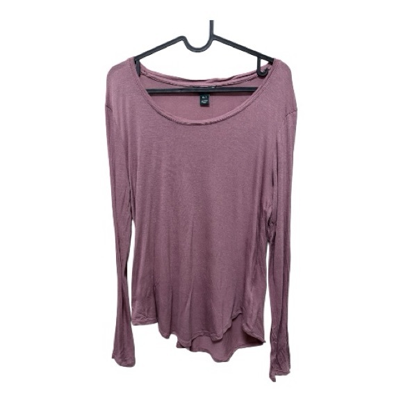 Roots Tops - Roots Women's Dusty Rose Long Sleeve Shirt